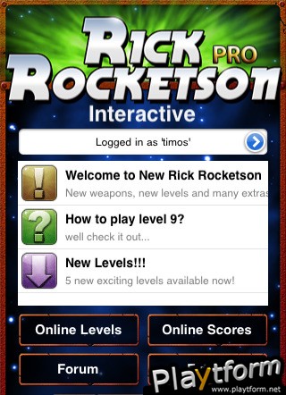 Rick Rocketson Pro (iPhone/iPod)