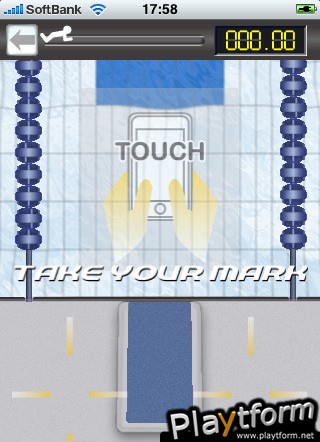 Finger Olympic Swimmer 100M (iPhone/iPod)