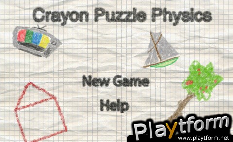 Crayon Puzzle Physics (iPhone/iPod)