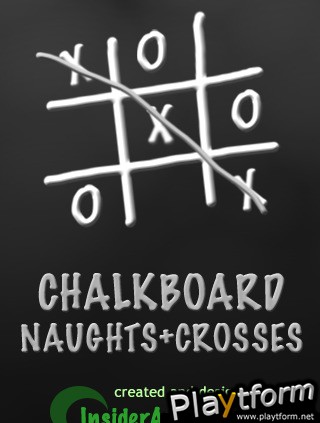 Chalkboard Noughts and Crosses (iPhone/iPod)