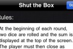 ShutTheBox (iPhone/iPod)