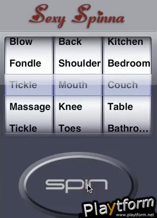 Sexy Spinna Adult Game (iPhone/iPod)