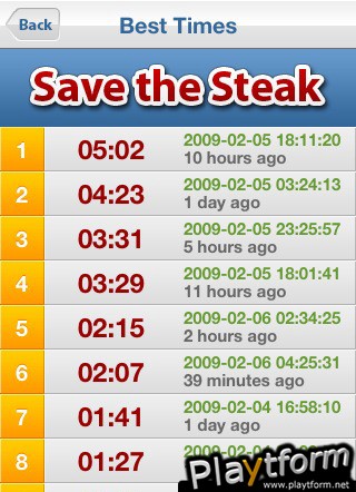 Save the STEAK! (iPhone/iPod)