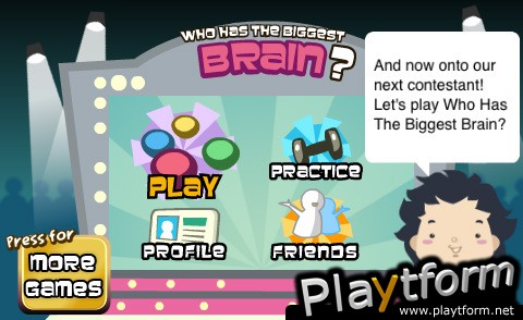 Who Has The Biggest Brain? (iPhone/iPod)