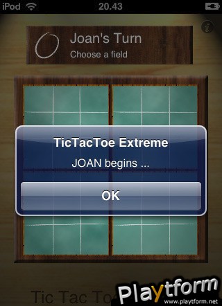 Tic Tac Toe Extreme (iPhone/iPod)