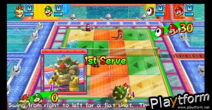 New Play Control! Mario Power Tennis (Wii)