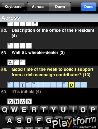 Crosswords (iPhone/iPod)