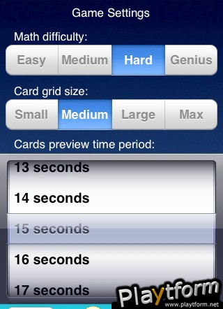 Memory Math (iPhone/iPod)