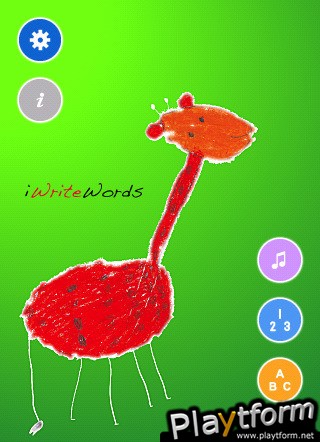 iWriteWords Tracing Game (iPhone/iPod)