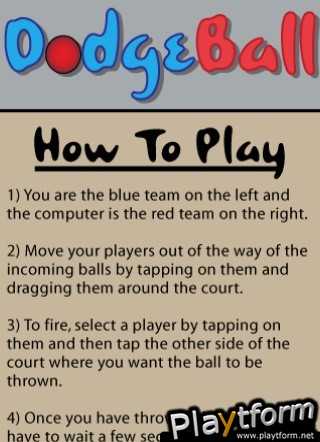 DodgeBall (iPhone/iPod)