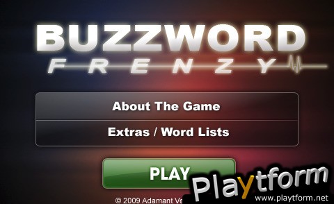 Buzzword Frenzy (iPhone/iPod)