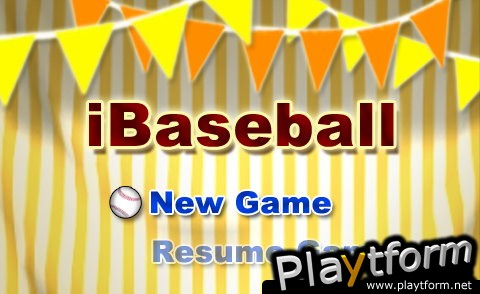 Playground Baseball (iPhone/iPod)