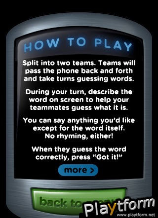 SnapWords - The Party Game (iPhone/iPod)