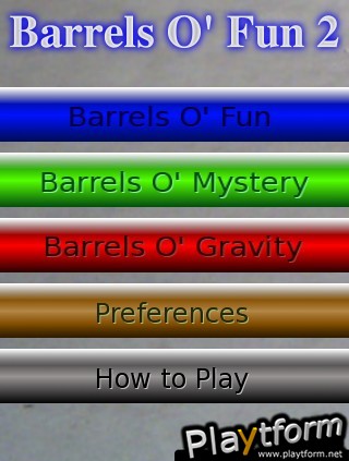 Barrels O' Fun 2 (iPhone/iPod)