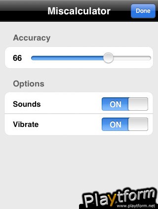 Miscalculator (iPhone/iPod)