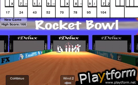 Rocket Launcher Bowling (iPhone/iPod)