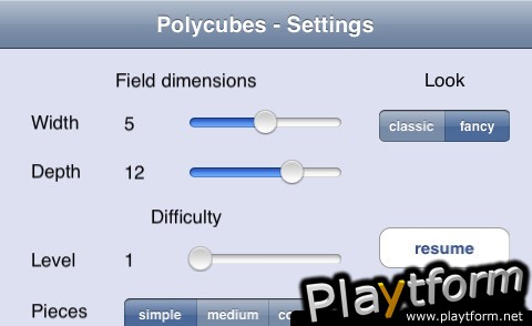 Polycubes (iPhone/iPod)