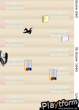 Pencil Pusher Stapler Jump-All (iPhone/iPod)