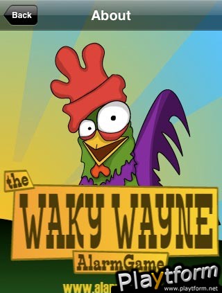 Waky Wayne AlarmGame (iPhone/iPod)