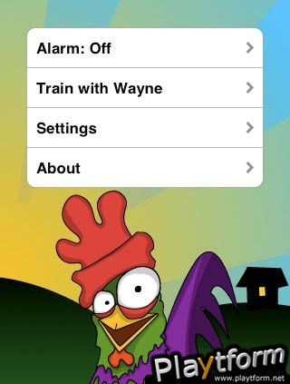 Waky Wayne AlarmGame (iPhone/iPod)