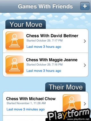 Chess With Friends (iPhone/iPod)