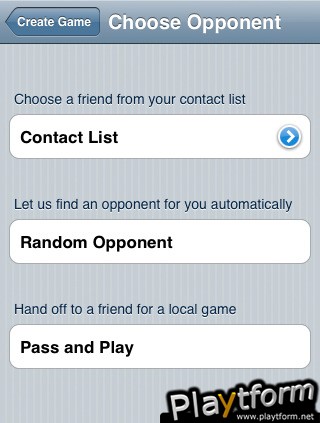 Chess With Friends (iPhone/iPod)