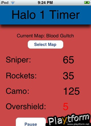 Halo 1 Timer (iPhone/iPod)