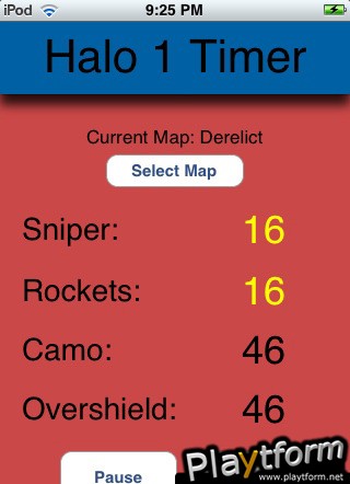 Halo 1 Timer (iPhone/iPod)