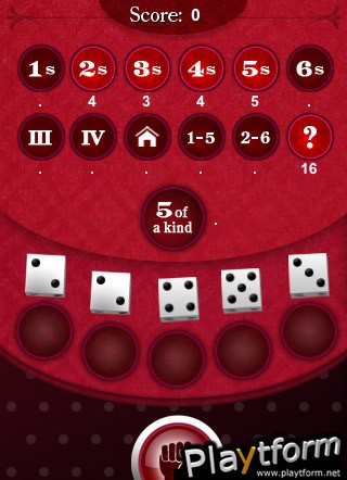 Poker Dice Online (iPhone/iPod)