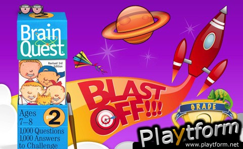 Brain Quest Blast Off: Grade 2 (iPhone/iPod)