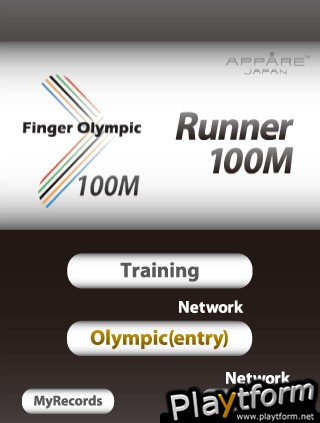 Finger Olympic 100M (iPhone/iPod)