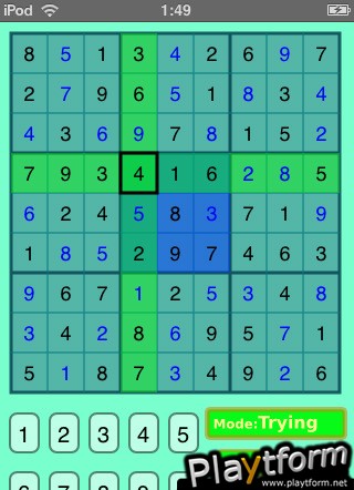 SuDoKu Canvas (iPhone/iPod)