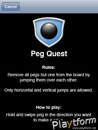 Peg Quest (iPhone/iPod)