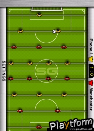 Pocket Foosball Single Player (iPhone/iPod)