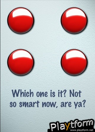 The bored little button (iPhone/iPod)