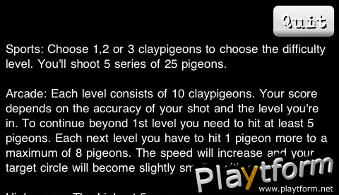 ClayPigeon (iPhone/iPod)