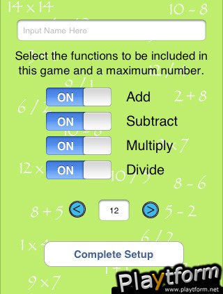 MathFlash2 (iPhone/iPod)