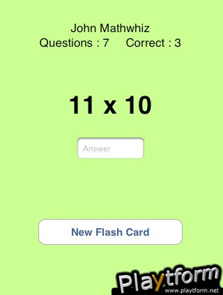 MathFlash2 (iPhone/iPod)