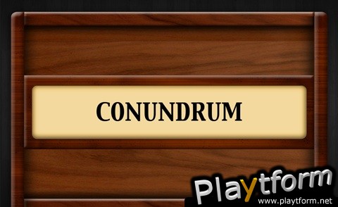 Conundrum (iPhone/iPod)