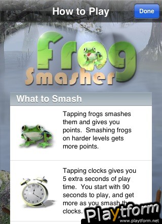 FrogSmasher (iPhone/iPod)