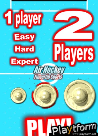 Air Hockey Fingertip Sports (iPhone/iPod)