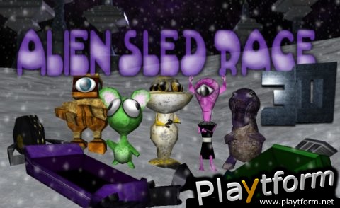 ALIEN SLED RACE 3D (iPhone/iPod)