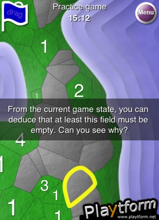 Sweep! : Minesweeper with irregular tiles! (iPhone/iPod)