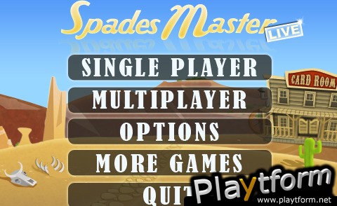 Spades Master Live (iPhone/iPod)