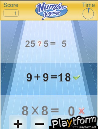 Brain Fitness Matters: Number Jogging (iPhone/iPod)