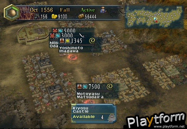 Nobunaga's Ambition: Iron Triangle (PlayStation 2)