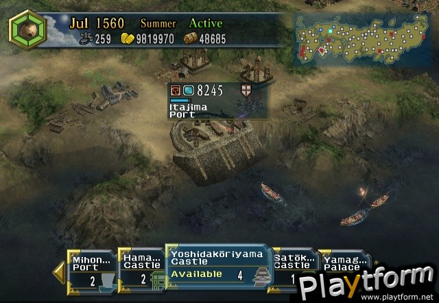 Nobunaga's Ambition: Iron Triangle (PlayStation 2)