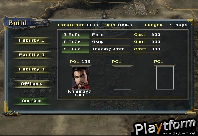 Nobunaga's Ambition: Iron Triangle (PlayStation 2)