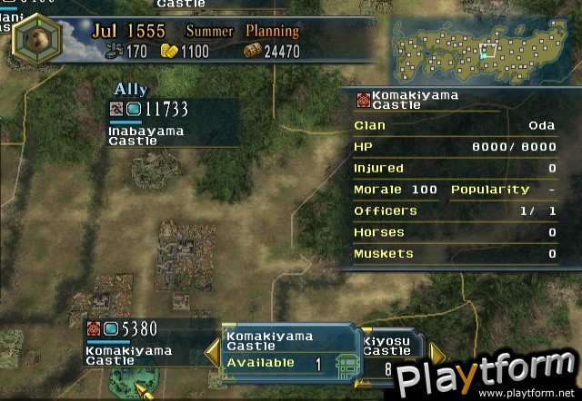 Nobunaga's Ambition: Iron Triangle (PlayStation 2)