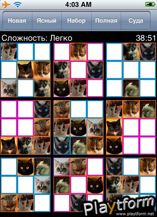 CatDoku - Cat Sudoku (iPhone/iPod)